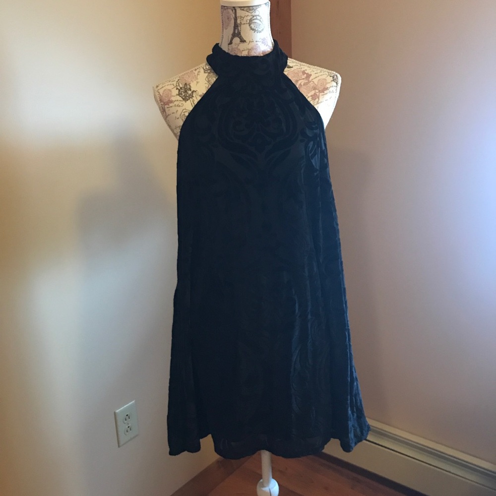 Velvet Black Dress